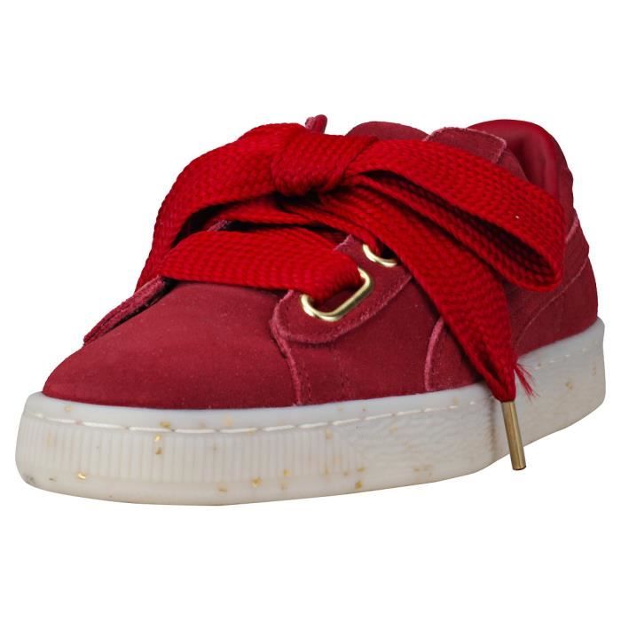 puma rouge heart