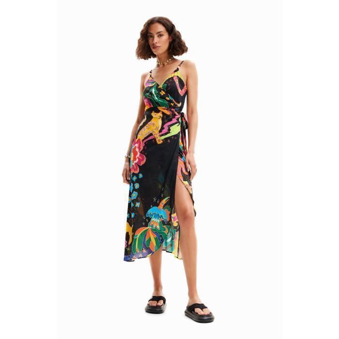 Robe portefeuille femme Desigual Selva