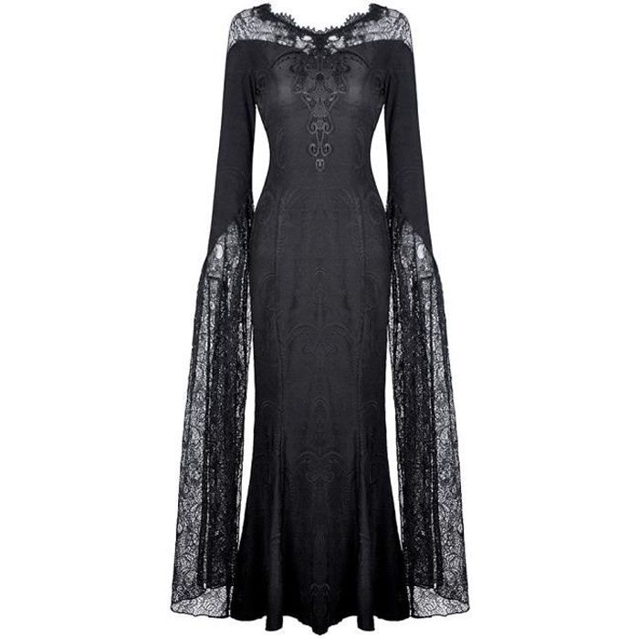 robe transparente longue