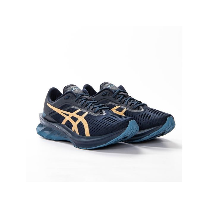 Basket Asics NOVABLAST - Homme - Bleu - Running - Régulier