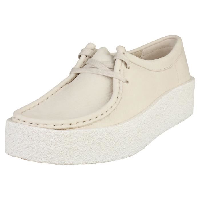 Chaussures - Clarks Originals - WALLABEE CUP - Femme - Blanc Blanc -  Cdiscount Chaussures