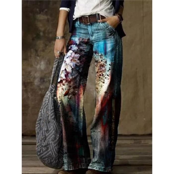 Jogging imitation jean femme on sale