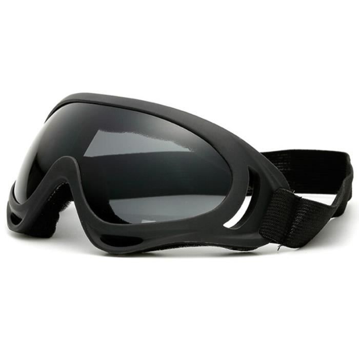 Lunettes De Ski Et Snowboard – Verres PC, Cadre TPU, Antibuée, Unisexe, 12,8 X 8,6 Cm, Pour Sports D'hiver Et Moto
