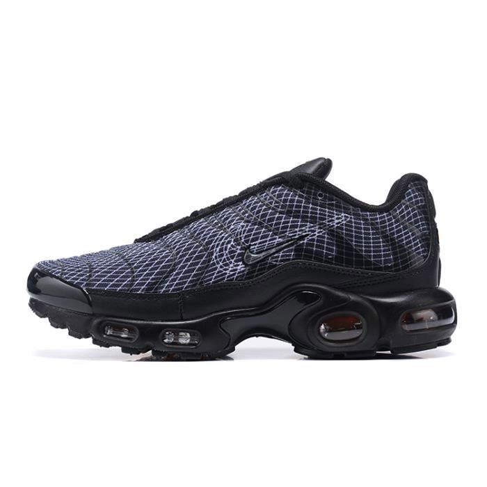 Baskets Nike Air Max Plus TN Chaussures Homme Femme Noir Gris Noir gris Cdiscount Chaussures