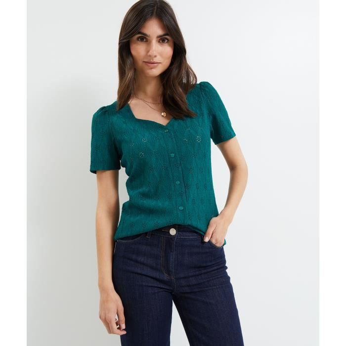GRAIN DE MALICE - T-shirt femme imprimé en coton