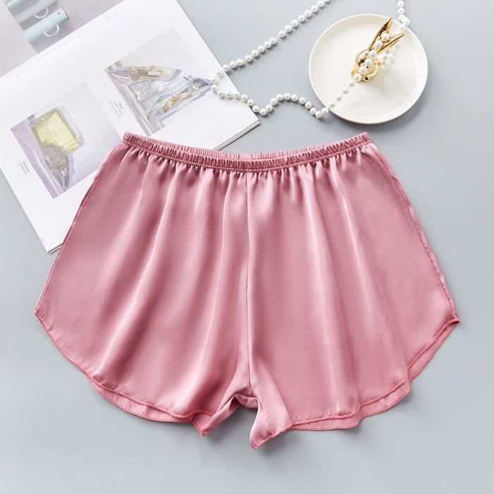 Short en soie pour femme deals