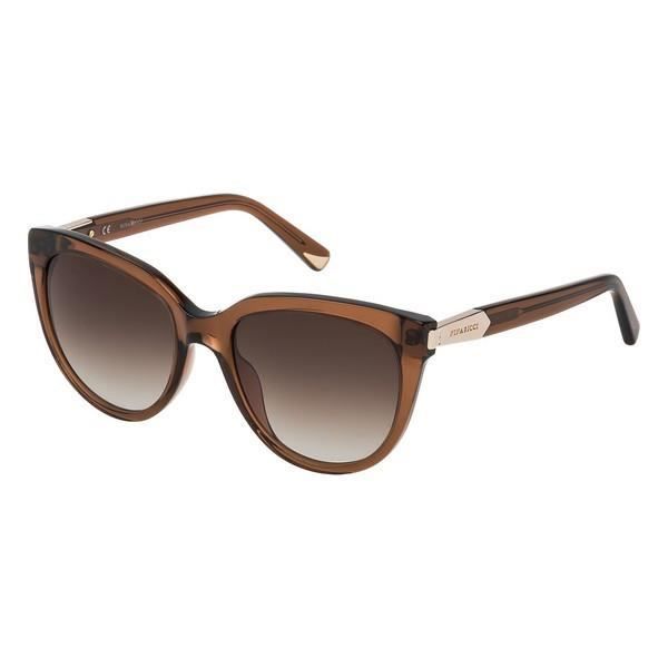 Occhiali Da Sole Donna Esprit ET17793 53507, Lenti Grigie ø 53 Mm, Protezione UV400, Montatura In Resina Azzurra