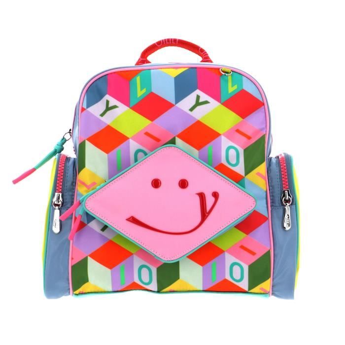 oilily colour block kids backpack s multicolor [130391] -  sac à dos sac a dos