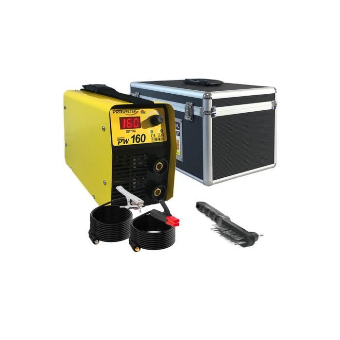 PROWELTEK PRO200 Poste à Souder Inverter PRO200+ Proweltek 200A Numérique - Coffret Luxe Professionnel MMA Soudeur Arc 200a