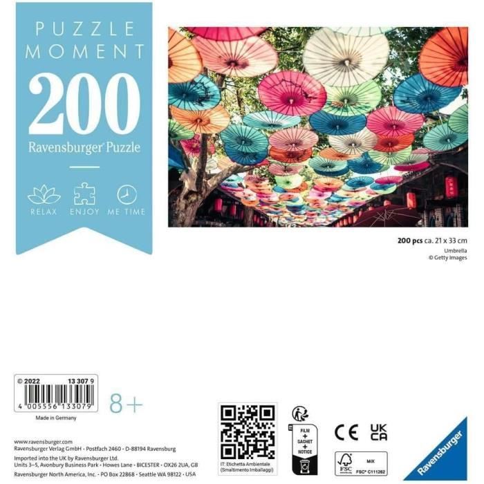 Ravensburger - Puzzle Adulte débutant - Puzzle Moment - 300 pièces - Party - Activité détente - Cadeau Adulte - Puzzle de qualité supérieure 39cm x 27cm - 17371