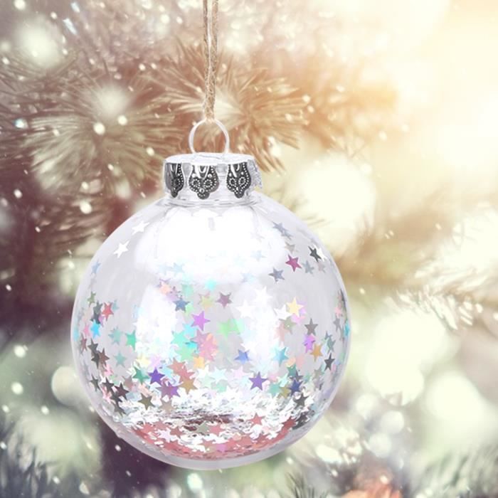 Globe En Plastique Transparent - Boule à Neige, Cloche - 10 Doigts