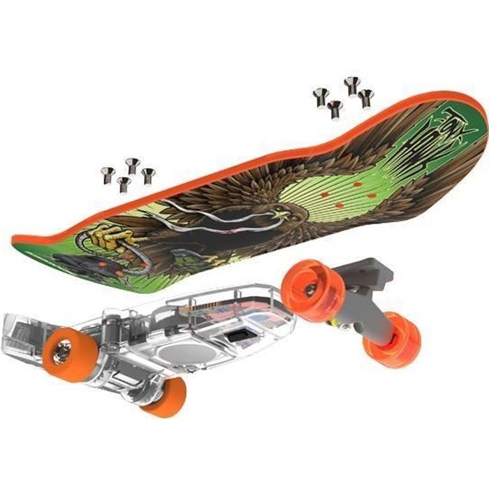 Skateboard Radiocommandé HEXBUG Circuit Board - SILVERLIT - Orange et Multicolore - Pour Enfant de 6 ans et plus