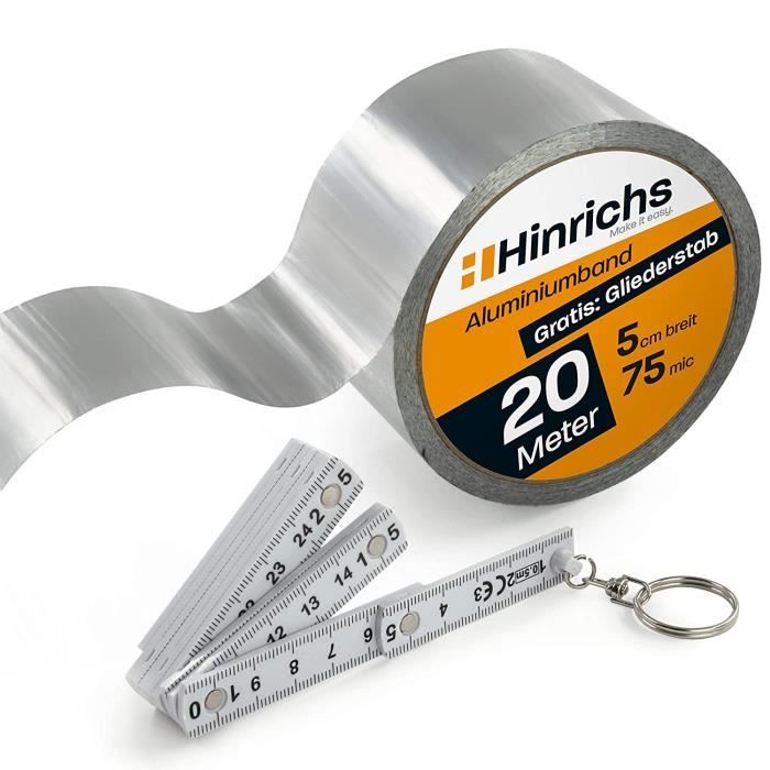 Hinrichs Scotch Alm Haute Temperature 20 m x 50 mm - Ruban Adhesif