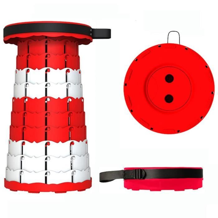Tabouret Pliable Ultra-Léger - Siège Télescopique Portable Pour Camping, Randonnée Et Festivals