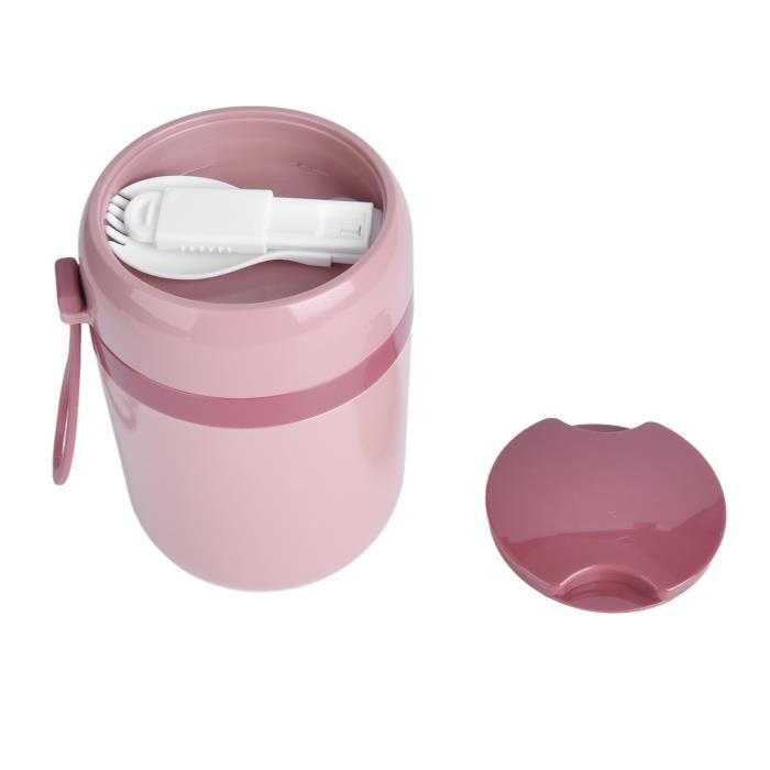 Boîte Alimentaire Isotherme JAWAI 1L En Inox - Récipient Thermique Pour Repas Chauds, Parfait Bureau, école, Voyage (couleur Verte)