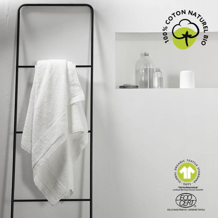 Drap de bain TODAY 70 x 130 cm Coton Organic