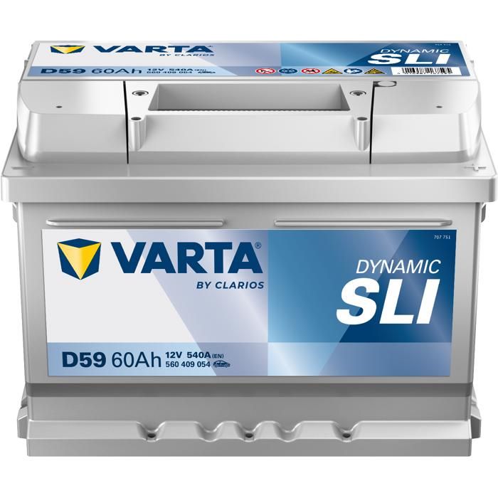 Аккумулятор varta d59