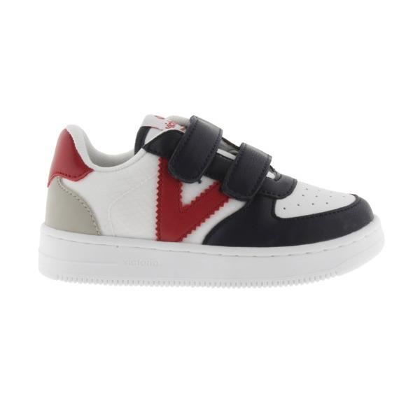 Baskets garcon Victoria Tiempo Efecto Piel Color Bleu Marine VICTORIA Enfant Mixte Marine Cdiscount Chaussures