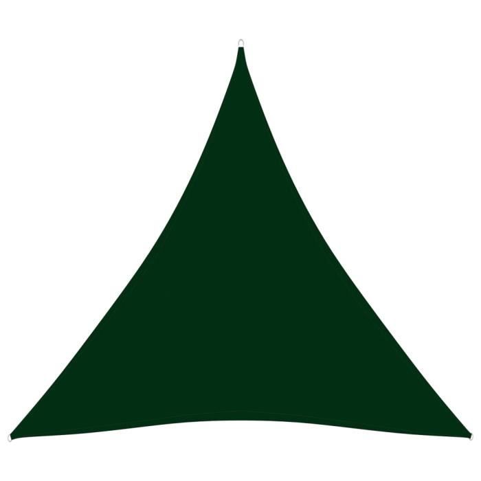 vidaXL Voile de parasol triangulaire 4x4x4 - vue 3