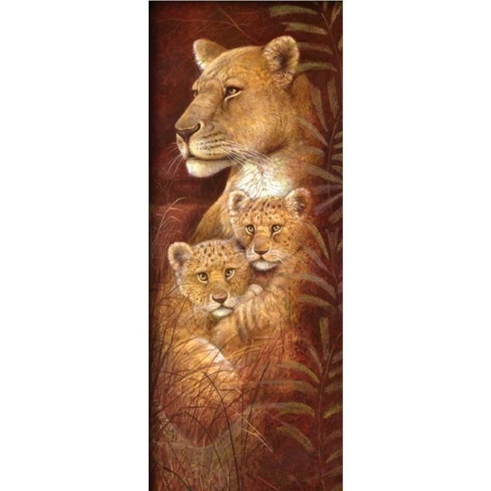 5d Diamond Painting Complet Animaux 25x55cm 5d Broderie Diamant Kit Complet Lion Achat Vente Affiche Poster 5d Diamond Painting Complet Cdiscount