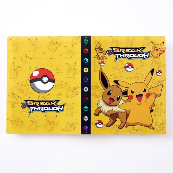 ALBUM PHOTO,40Livre De Cartes Pokémon Pour Enfants, 4 Pochettes, 240 Livres De Jeu, Collection
