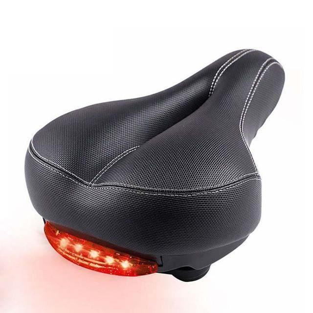 Selle Vélo Confortable,Selle De Vélo Creuse Et Ergonomique en Gel,Selle VTT Imperméable Et Confortable à Haute Élasticité avec Housse De Pluie,Selle