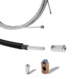 cyclingcolors câble d'accélérateur moto performance avec gaine serre-câble embouts compatible avec carburateur dellorto cyclomoteur-1