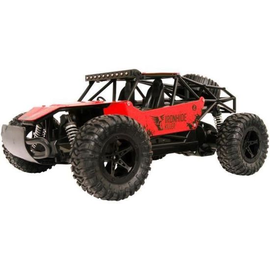 Voiture telecommandee TURBO CHALLENGE Buggy 27 cm Coque metal 2.4 GHz Vitesse 20 Km h Cdiscount Jeux Jouets