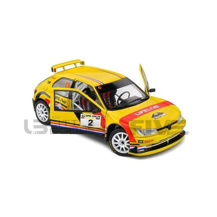 Miniature Solido 1/18 – Peugeot 306 Maxi, Eifel Rallye Festival, Neuve