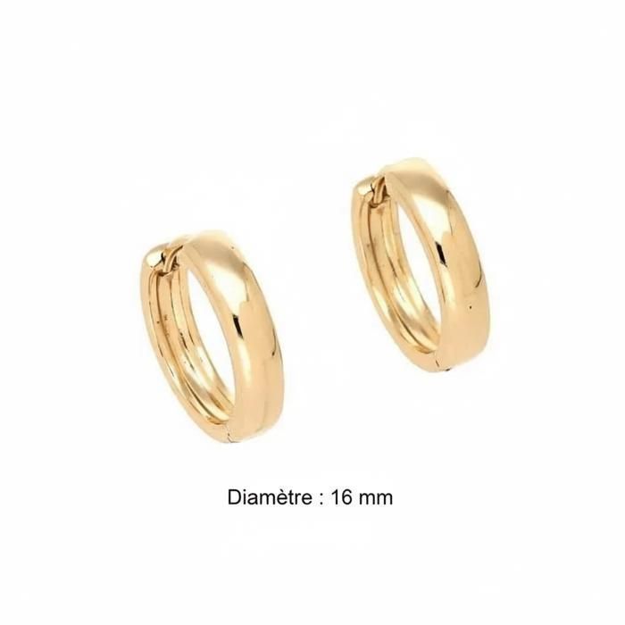 Boucles D'oreilles Puces Plaqué Or 750 - Rondes 5 Mm Avec Oxyde De Zirconium, Marque CENTMILLE, Neuves