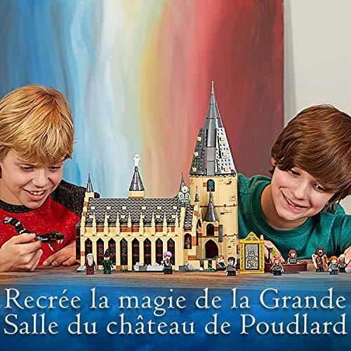 La grande salle du château de poudlard™ 75954 Harry Potter LEGO® : la boîte  à Prix Carrefour