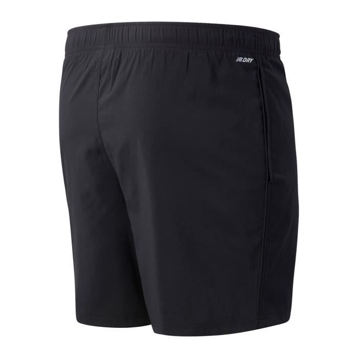 Short de sport New Balance 7 pouces pour homme noir multisport Noir Cdiscount Sport