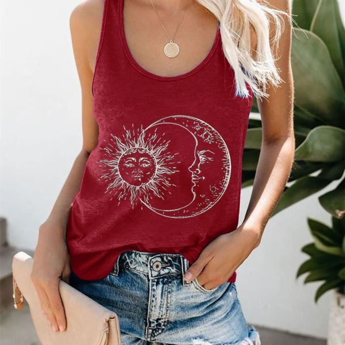 Debardeur store imprimé femme