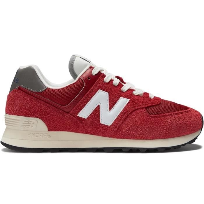 New balance 624 best sale homme rouge