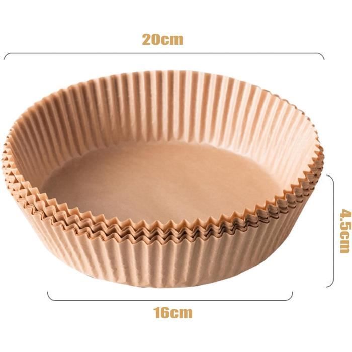Papier de cuisson friteuse à air x50 pour Friteuse