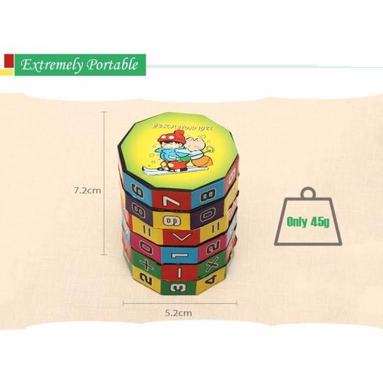 6 Couches Puzzle Cube Mathématiques Numérique Jouet d'Apprentissage  Tout-Petits Enfant Chiffre Amusant Jeux éducatif Amusant Cadeau - Cdiscount  Jeux - Jouets