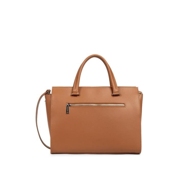 Sac a main Lancaster Ref 62048 Camel 31 24 14 cm Cdiscount Bagagerie Maroquinerie
