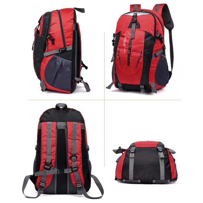 Sac a Dos Randonnee 12 pouch Ultra Leger Sac a Dos Voyage Homme Femme Sac a Dos Trekking ROUGE Cdiscount Sport