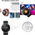 Films de protection écran Verre Trempé Compatible pour Huawei Watch GT 2 46mm [5 Pack] Qualité Supérieure Montre Film Protecteur-3
