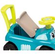 Smoby - Porteur auto bleu - Fonction trotteur - Coffre à jouets - 10 mois et plus - Fabrication française-3