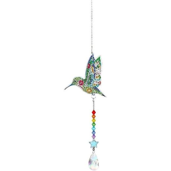 Kit Attrape-Soleil Peinture Diamants 5D - Kit de carillons éoliens en Forme  d'animal Mignon avec capteur de Soleil en Cristal [927] - Cdiscount Jardin