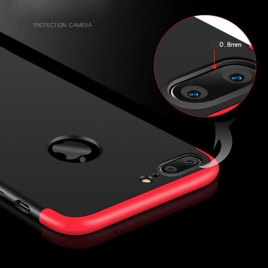 Coque de Protection Ultra résistante pour iPhone 7 Plus avec Anneau Rotatif à 360 ° Support incassable pour iPhone 7 Plus