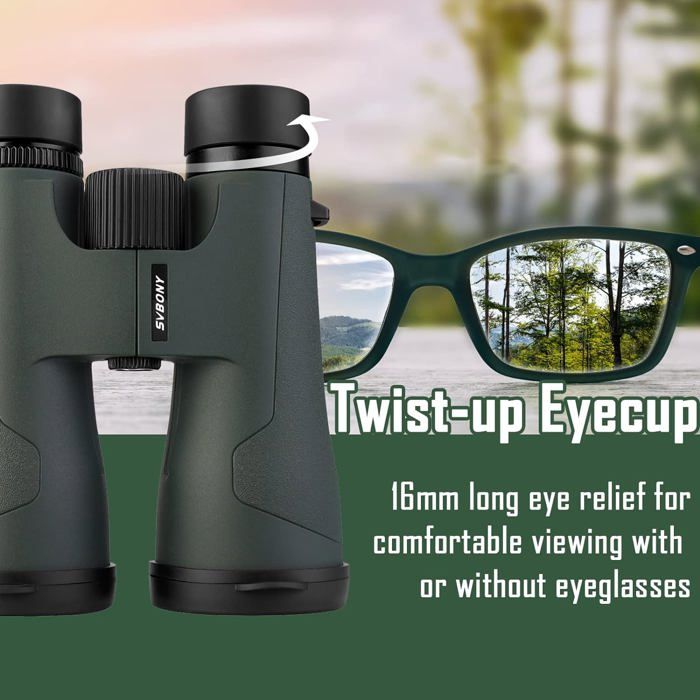 Svbony SA203 HD Jumelles 12x50, BAK4 FMC IPX7 Etanche Binocular Adultes — free download