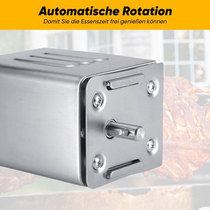 Le Moteur Tourne Le Moteur électrique De Rôtissoire De Barbecue En Acier Inoxydable Kit De Rotissoire De Barbecue Charge Nominale 30 50 Kg 85526563