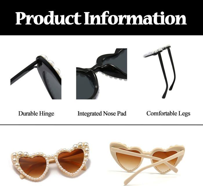 Lunettes De Soleil Cœur Betsey Johnson - Monture Or, Verres Arc-en-ciel - Léger, Tendance été - Neuf