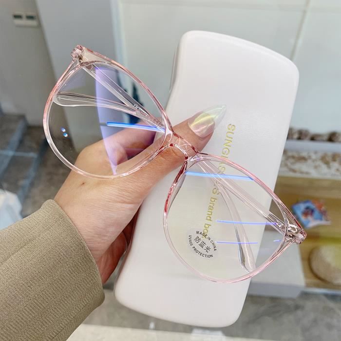 Lunette femme monture transparente sales