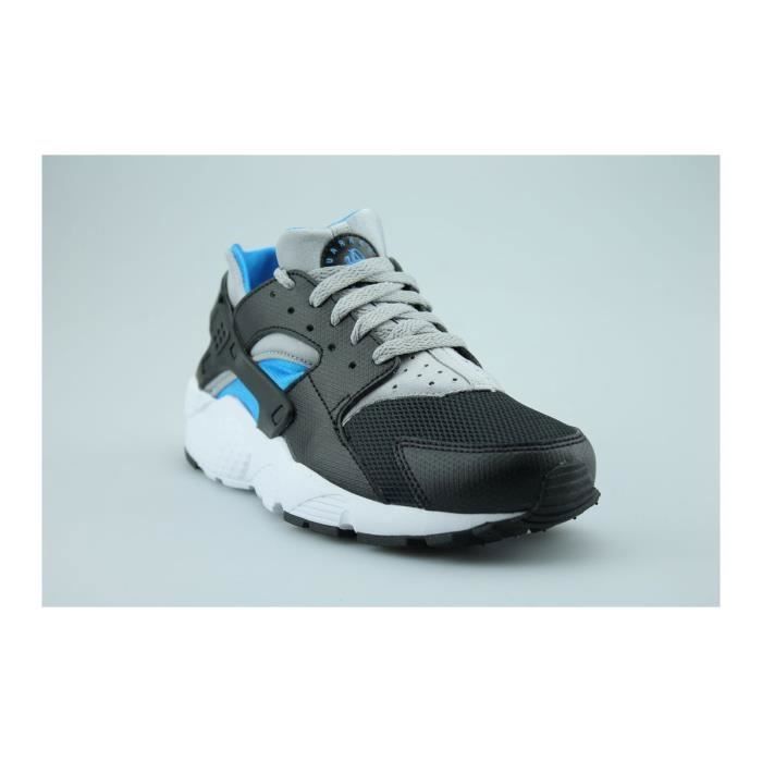 Nike Huarache Run Junior Noir Gris Noir Gris Cdiscount Chaussures