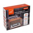 Radio portable LTC, Bluetooth, FM/AM/SW, USB, panneau solaire, LXLTC103UBT-4