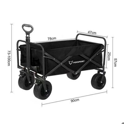 Chariot De Transport Pour Moteur Hors-bord GOPLUS – Capacité 150 Kg, Structure Triangulaire, Planche Contreplaqué épaisse, 4 Roues, Poignée Ergonomique
