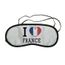 Mygoodprice Masque de nuit pour repos voyage et sommeil i love drapeau france
